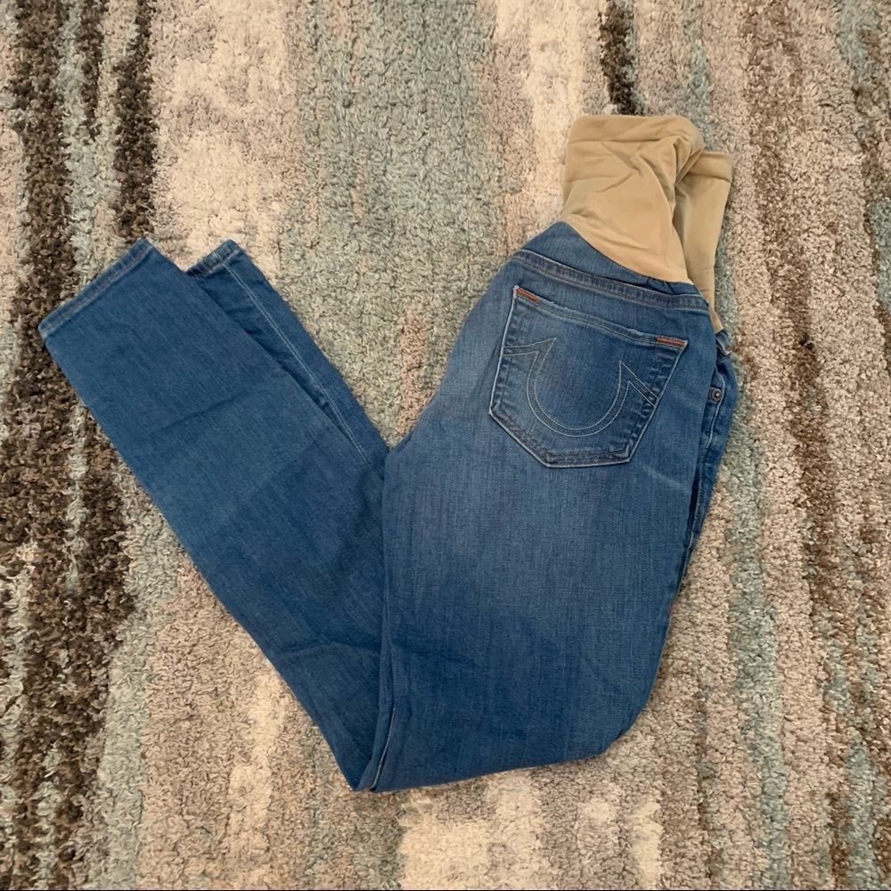 True Religion Maternity Skinny Jeans